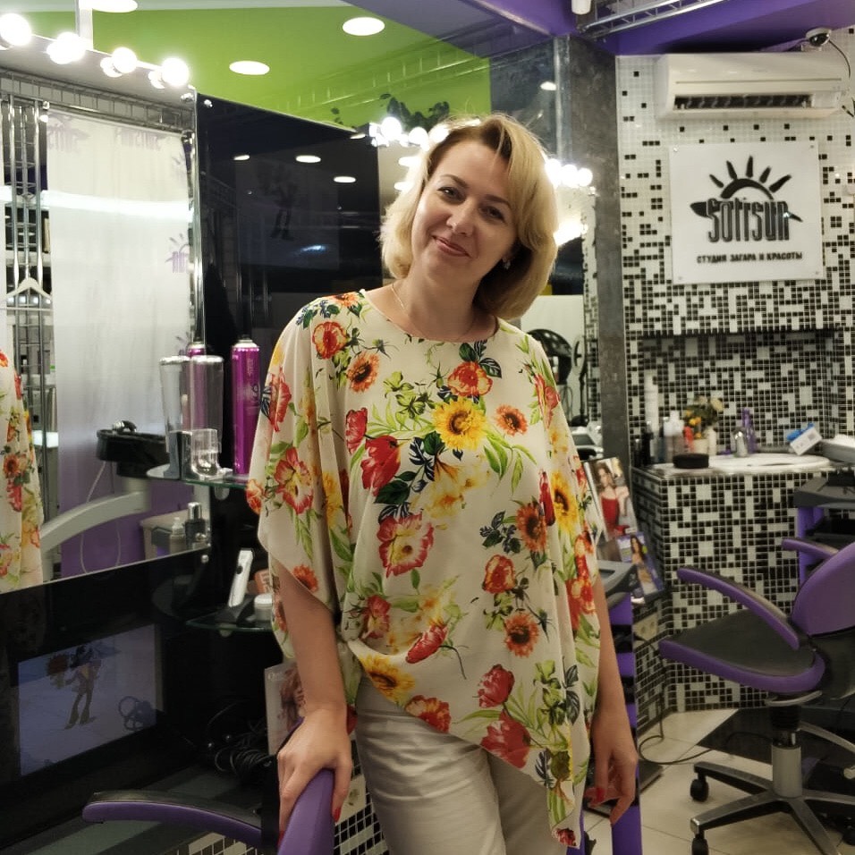 Воронина Валентина - парикмахер-универсал студии красоты и загара SOLISUN в Москве, в Марьино, на Братиславской